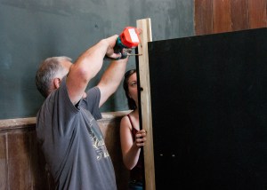 Beneath The Boughs poetry installation: created by Katie Hale at Lowther Castle & Gardens, Cumbria. Funded by Arts Council England.