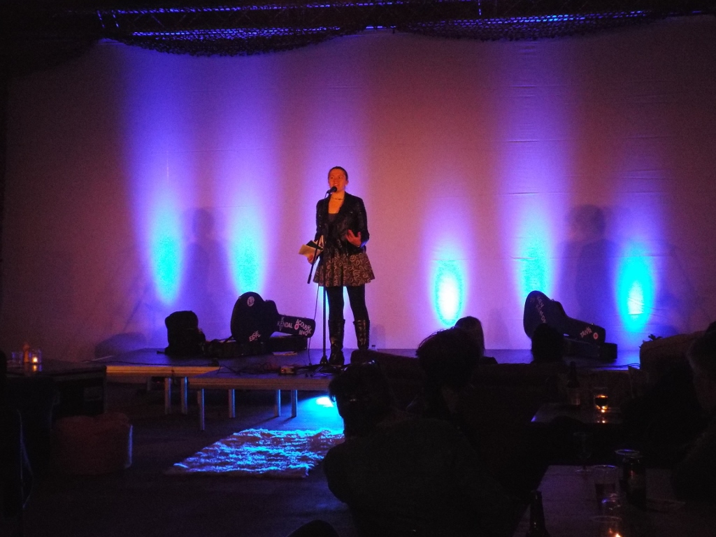 New Writing Cumbria / Eden Arts Event Number 1 at Penrith Old Fire Station - Katie Hale