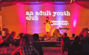 Valentines Day Massacre / Love-in: a poetry / spoken word and music event at Penrith Old Fire Station, run by Eden Arts and New Writing Cumbria. Featuring Lady Layton, Les Malheureux and a quiz!