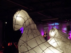 New Writing Cumbria and Eden Arts event at Penrith Old Fire Station, featuring writer Simon Sylvester and singer songwriter Joan Shelley