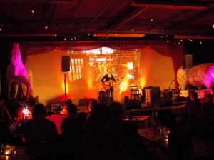 New Writing Cumbria and Eden Arts event at Penrith Old Fire Station, featuring writer Simon Sylvester and singer songwriter Joan Shelley