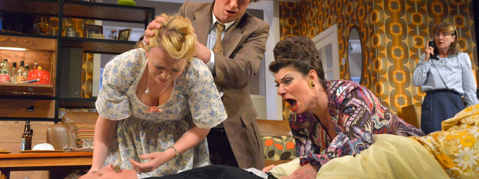 Theatre by the Lake production of ABIGAIL'S PARTY by Mike Leigh directed by Ian Forrest - review by Katie Hale