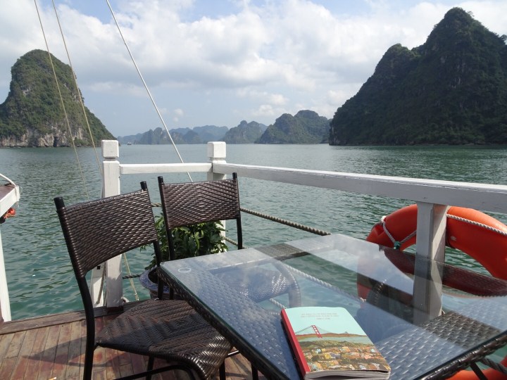 Writing in Halong Bay, Vietnam - Katie Hale