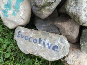 Poetry Cairn, Lakes Alive Festival