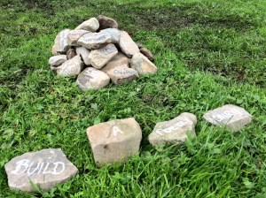Poetry Cairn, Lakes Alive Festival