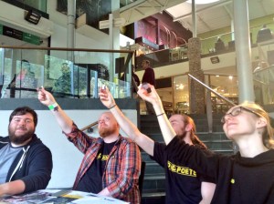 Loud Poets at C-Art Adult Youth Club